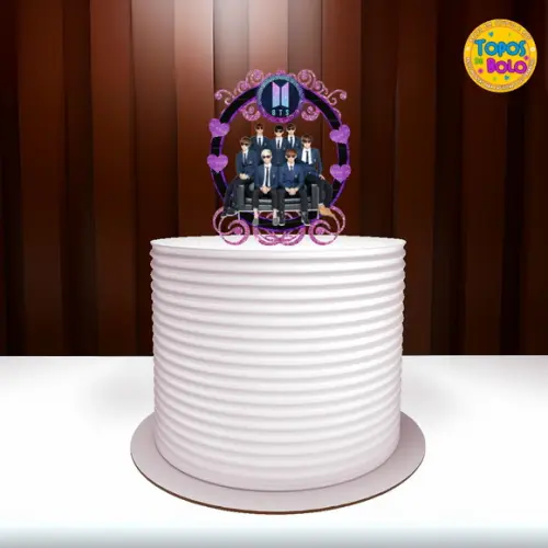 Arquivo de Corte Topo de Bolo Bts 04