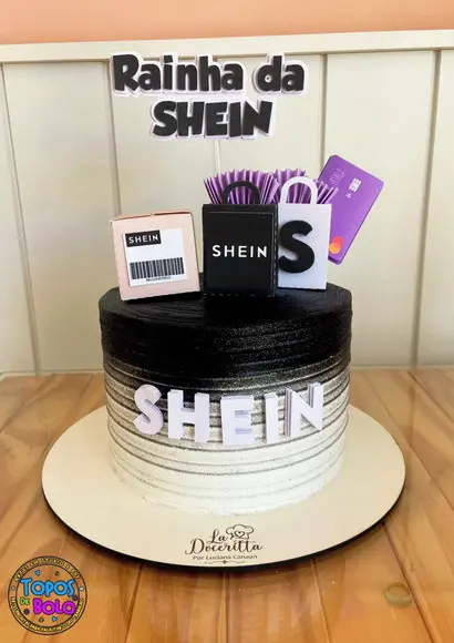 Arquivo de Corte Topo de Bolo Shein