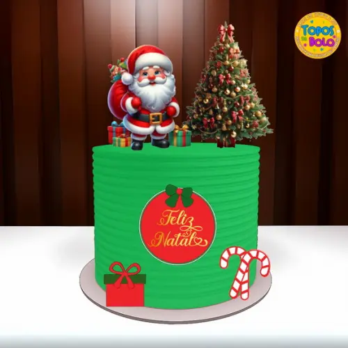 Arquivo de Corte Topo de Bolo Natal 2025 14