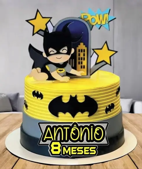 Arquivo de Corte Topo de Bolo Batman 05