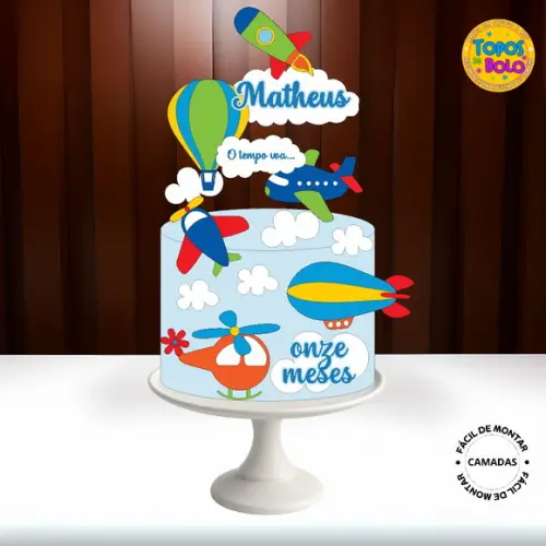 Arquivo de Corte Topo de Bolo Brinquedos 06
