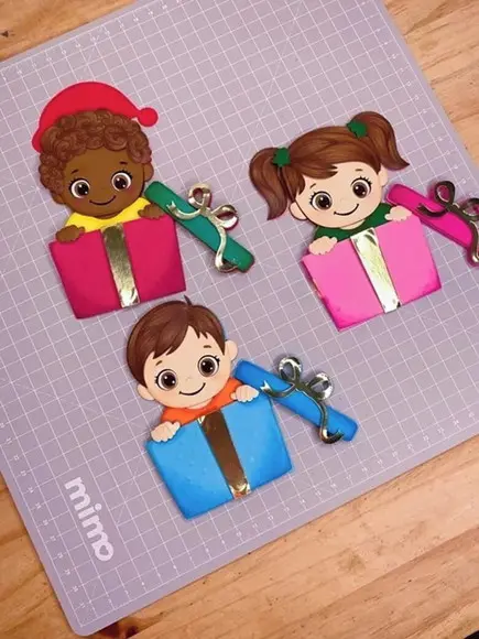 Arquivo de Corte Topo de Bolo Bebês de Natal