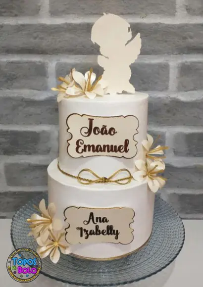 Arquivo de Corte Topo de Bolo Anjinho