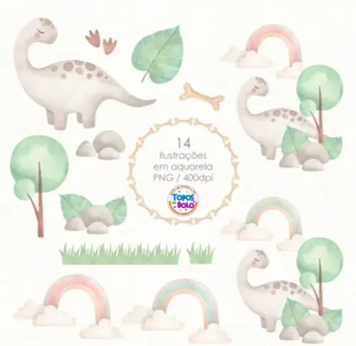 Kit Digital Dinossauros