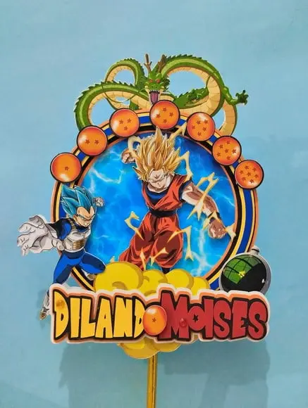 Arquivo de Corte Topo de Bolo Dragon Ball