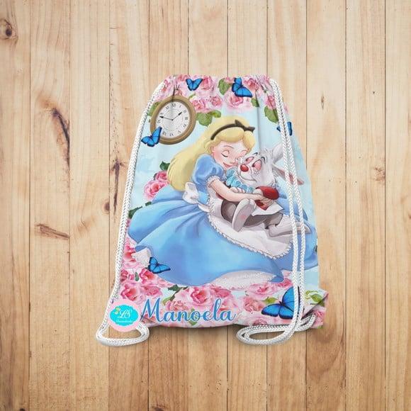 Mochilinha Alice no Pais das Maravilhas
