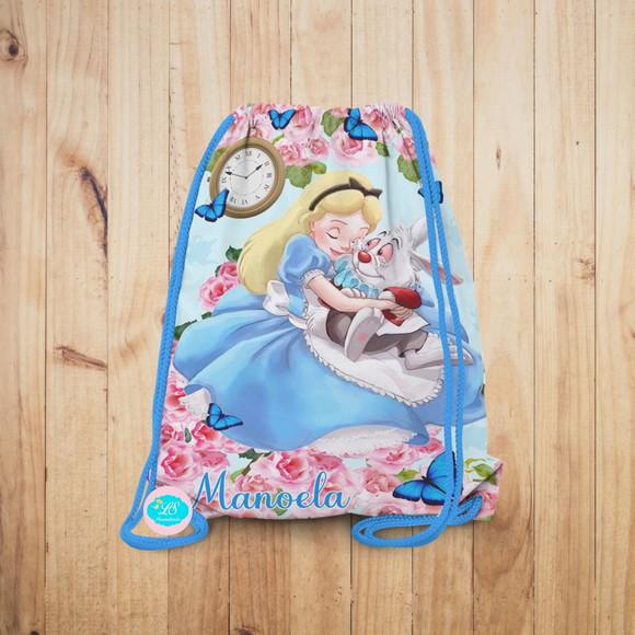 Mochilinha Alice no Pais das Maravilhas