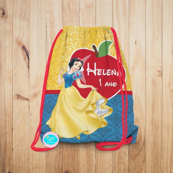 Mochilinha Branca de Neve
