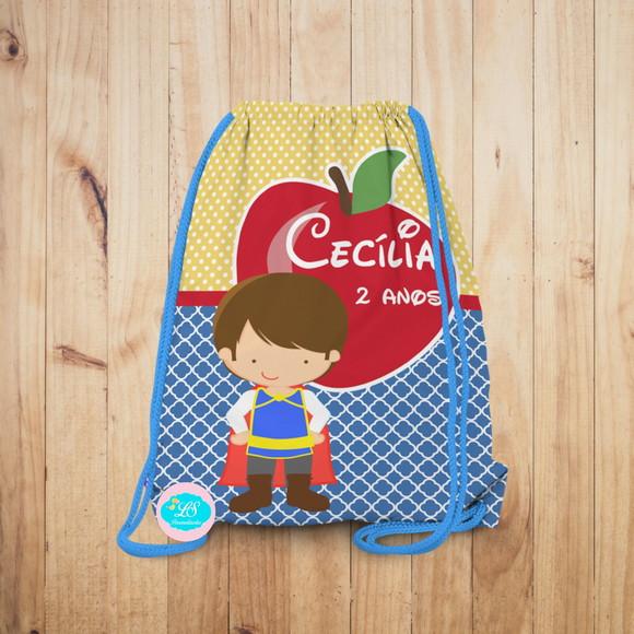 Mochilinha Branca de Neve