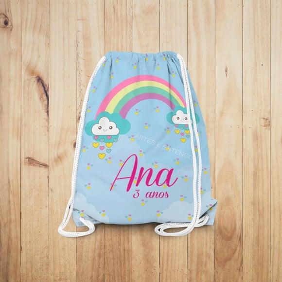Mochilinha Chuva de Amor