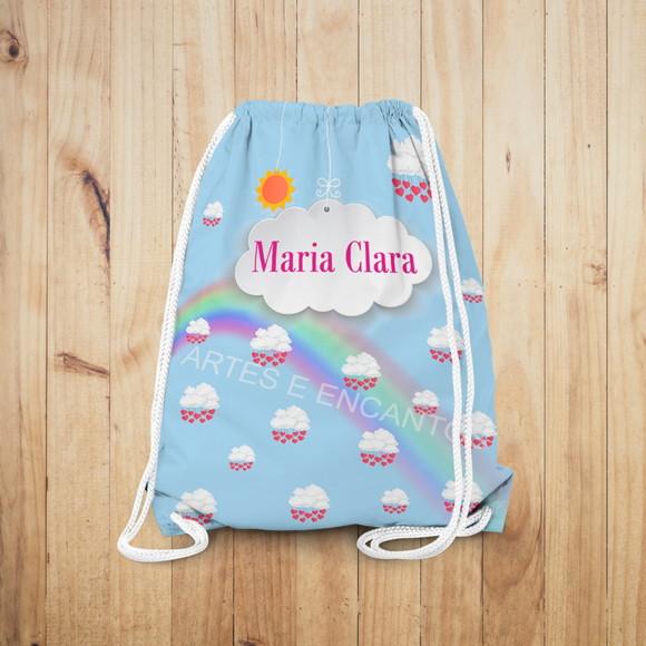 Mochilinha Chuva de Amor