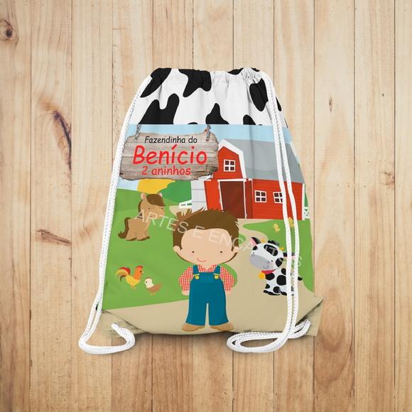 Mochilinha Fazendinha