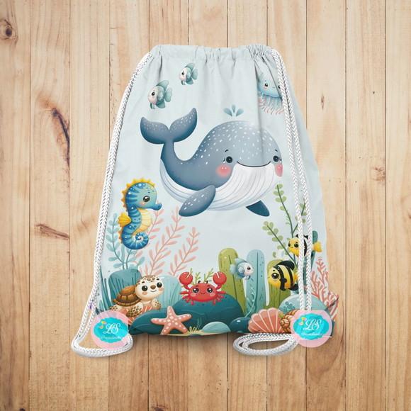Mochilinha Fundo do Mar 3 (envio Rápido)