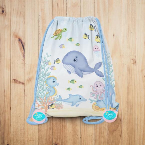 Mochilinha Fundo do Mar (envio Rápido)