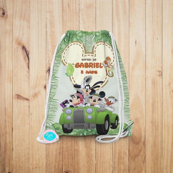 Mochilinha Mickey Safari