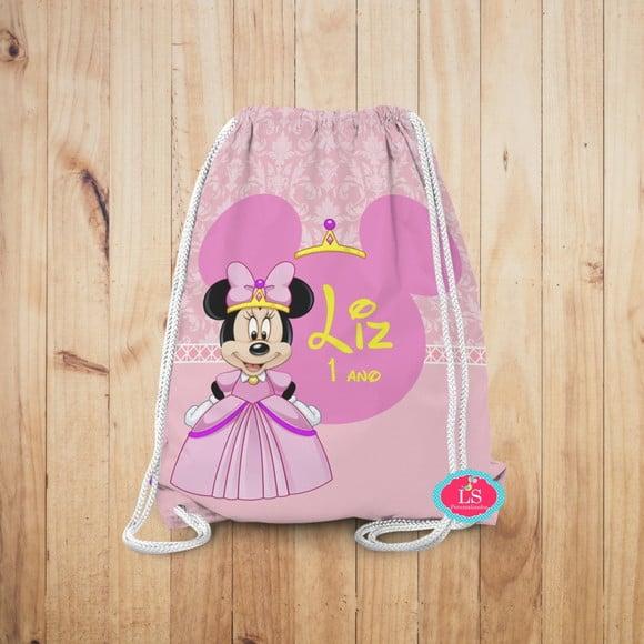 Mochilinha Minnie Realeza