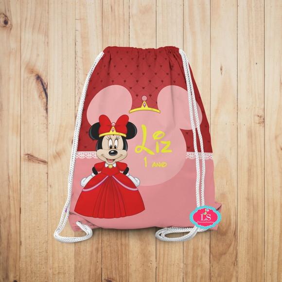 Mochilinha Minnie Realeza