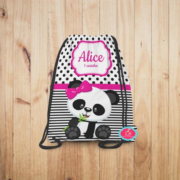 Mochilinha Panda