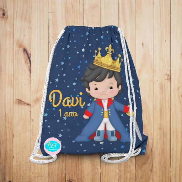 Mochilinha Personalizada Pequeno Príncipe