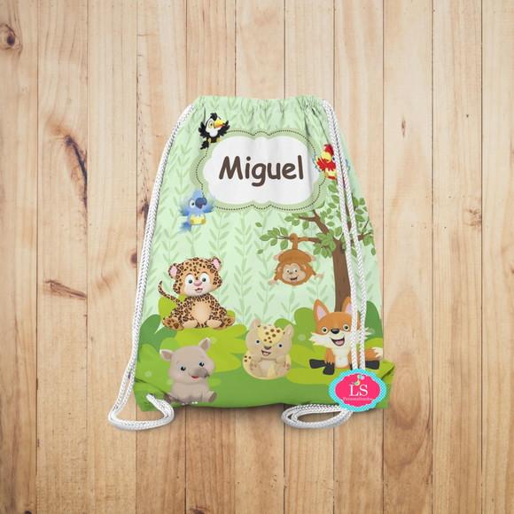 Mochilinha Safari Fauna Brasileira Floresta