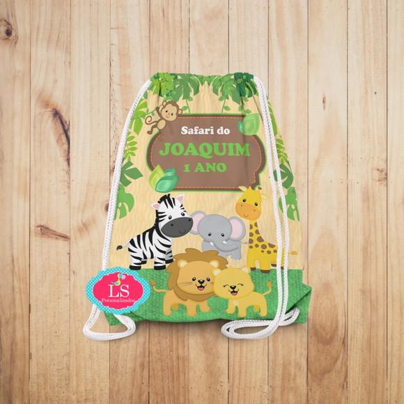 Mochilinha Safari Fauna Brasileira Floresta