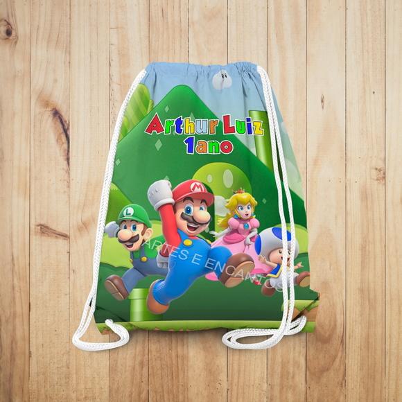 Mochilinha Super Mario