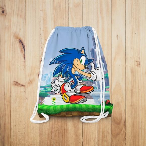 Mochilinha Turma do Sonic