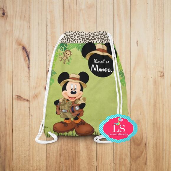 Mochilinhas Mickey Safari
