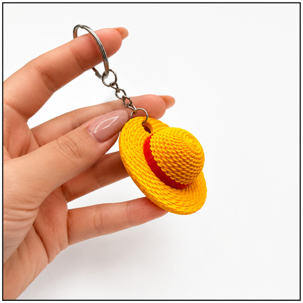 Chaveiro Chapéu Luffy - One Piece