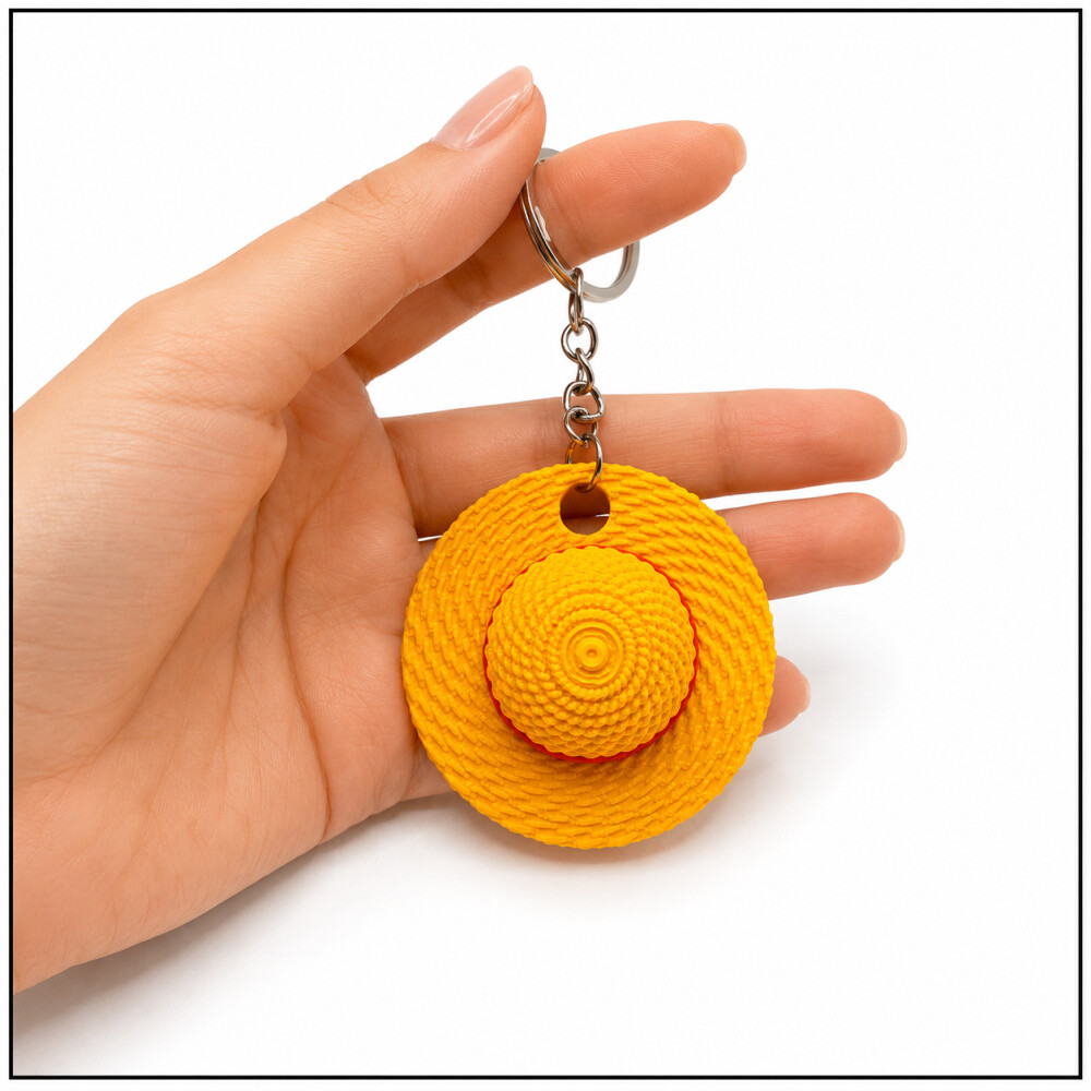 Chaveiro Chapéu Luffy - One Piece