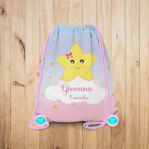 Mochilinha Brilha Brilha Estrelinha
