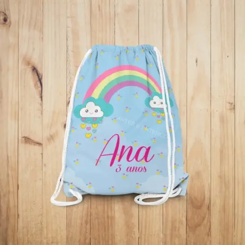 Mochilinha Chuva de Amor