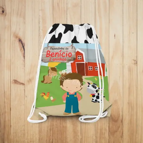 Mochilinha Fazendinha