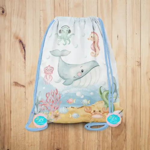 Mochilinha Fundo do Mar ( Envio Rápido)