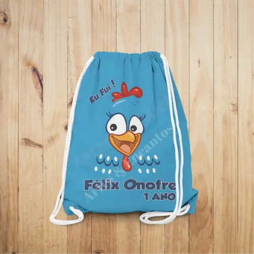 Mochilinha Galinha Pintadinha
