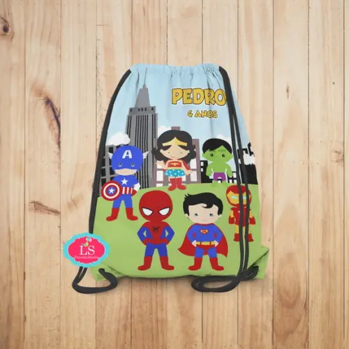Mochilinha Heroes Cut