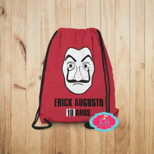 Mochilinha La Casa de Papel
