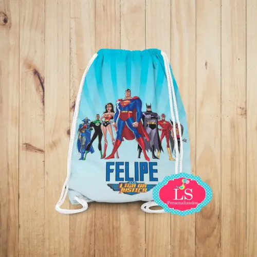 Mochilinha Liga da Justiça