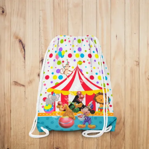 Mochilinha Mickey Circo