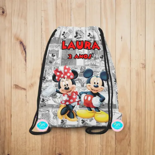 Mochilinha Mickey Minnie