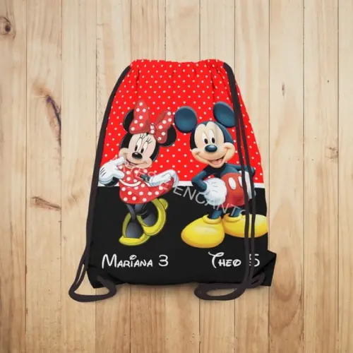 Mochilinha Minnie Mickey