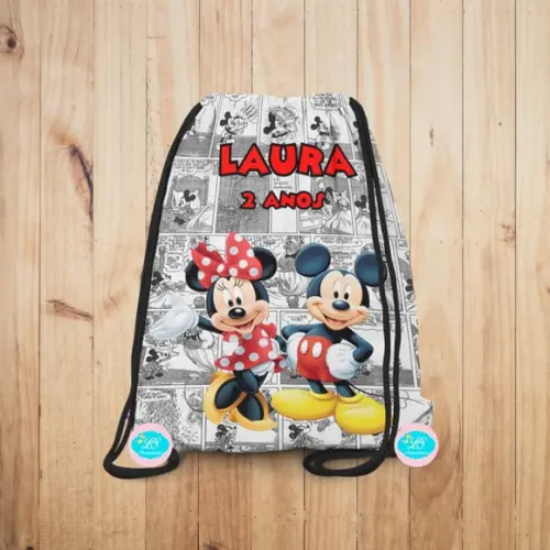 Mochilinha Minnie Mickey