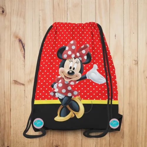 Mochilinha Minnie Vermelha (envio Rápido)