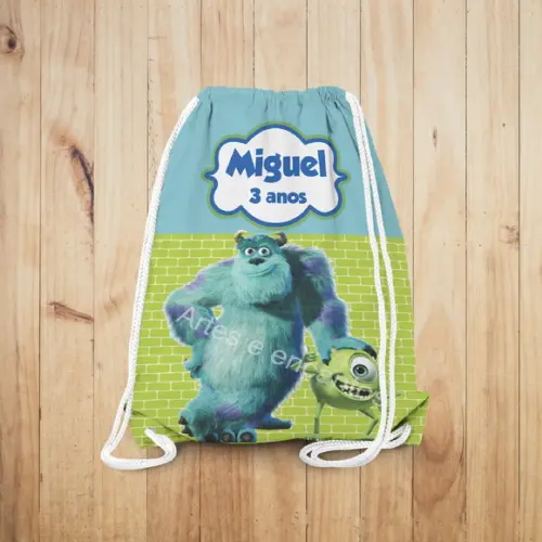 Mochilinha Monstros Sa