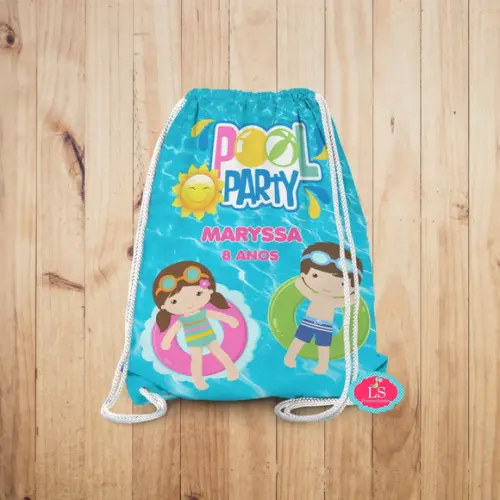 Mochilinha Pool Party