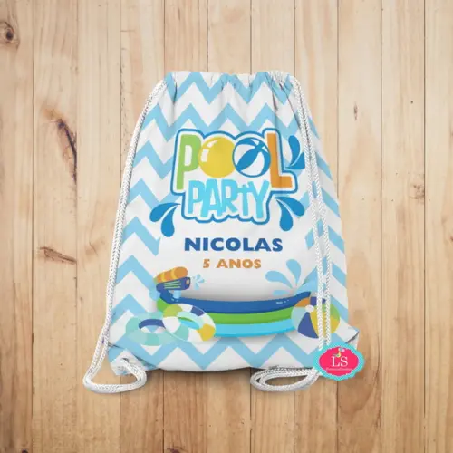 Mochilinha Pool Party