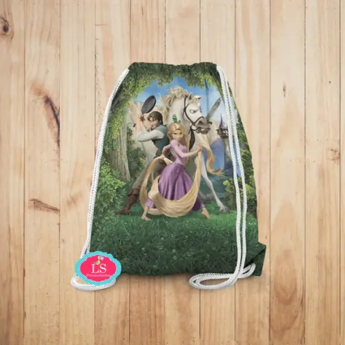 Mochilinha Rapunzel Enrolados