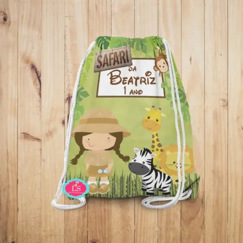 Mochilinha Safari Fauna Brasileira Floresta
