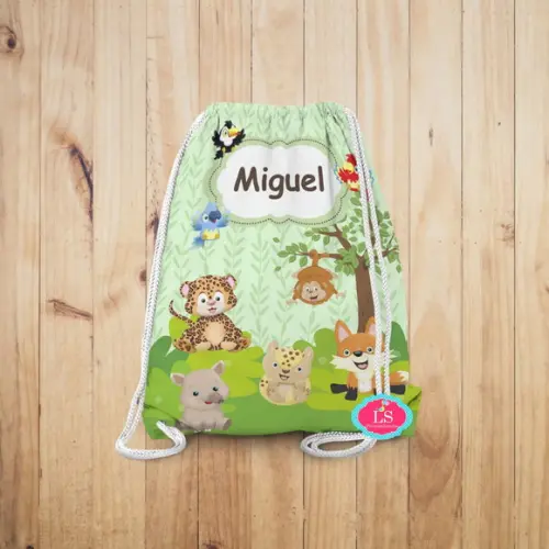 Mochilinha Safari Fauna Brasileira Floresta