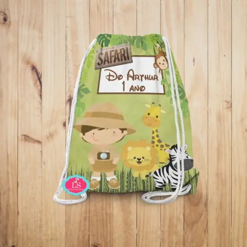 Mochilinha Safari Fauna Brasileira Floresta